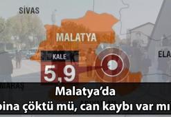 SON AÇIKLAMALAR ❗ MALATYA'da son dakika durum: 5.9'luk depremde can kaybı oldu mu, kaç yaralı var? Malatya ve çevresinde çöken bina ihbarları geldi mi?