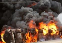 Nijerya'da akaryakıt tankeri patladı: En az 105 ölü