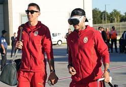 Galatasaray kafilesi, Antalya'ya ulaştı!