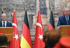 Cumhurbaşkanı Erdoğan'dan Scholz'a yanıt: F-35'lerle iyi vurdunuz mu diyelim!