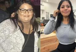 Eski sevgiliden intikam için 70 kilo verdi