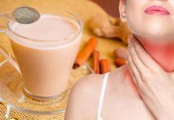 Tahriş olmuş boğazı pamuk gibi yumuşatan karışım! 1 gecede efsane yaratıyor