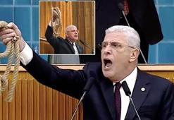 İYİ Parti Genel Başkanı Dervişoğlu kürsüden ip fırlattı, Bahçeli'den karşı hamle geldi