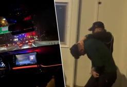 Çakarlı araç kullanan yabancı uyruklu sürücü yakalandı