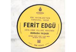 Ferit Edgü bu apartmanda yaşadı