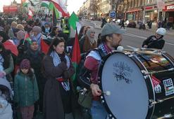 İsveç'te İsrail protestosu: Lahey’de yargılanmalarını sağlayacağız