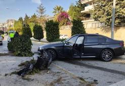 15 yaşındaki çocuk sürücü lüks araç ile ortalığı savaş alanına çevirdi