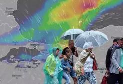 Meteoroloji yeni hava durumu haritası yayımladı! Osmaniye'de dolu ve sağanak etkili oldu