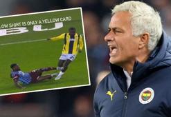 Fenerbahçe'de Mourinho'nun tepkisi dinmiyor! Kırmızı kart isyanı