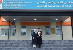 Kırgızistan'daki Ulusal Anne ve Çocuk Koruma Merkezi’ne Emine Erdoğan ve Aygül Caparova'dan ziyaret