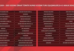 Türkiye Kupası'nda kura çekimi yapıldı! İşte 4'üncü eleme turu eşleşmeleri