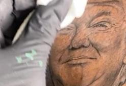 Yok böyle Trump aşkı: Bacağına dövmesini yaptırdı