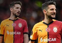Galatasaray'da Dries Mertens, Avrupa Ligi'nin zirvesine çok yaklaştı! Maça damga vurdu