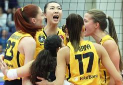 CEV Şampiyonlar Ligi'nde VakıfBank, Porto'yu devirdi! Sıla Çalışkan yıldızlaştı