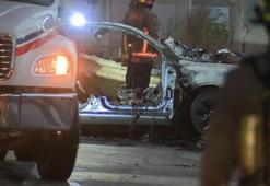 Alev alan Tesla'nın kapıları kilitlendi: 4 kişi öldü