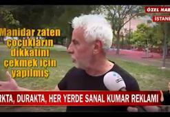 Sanal kumar çukuru! Parkta, durakta, yolda her yerde...