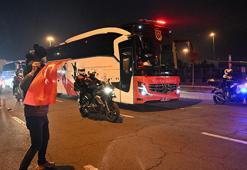 A Milli Futbol Takımı kafilesi, Kayseri'ye ulaştı!
