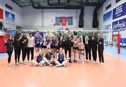 Bahçelievler Belediyespor, Sarıyer Belediyespor'a set vermedi!