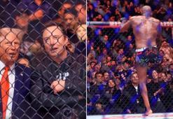 Trump ve kabinesi arenaya tezahüratlarla girdi