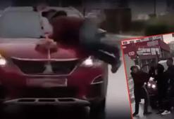 Adana'da akılalmaz olay! Para için düğün arabasının üzerine atladı, damattan dayak yedi