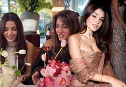 Hande Erçel'den erken doğum günü kutlaması! Pasta dikkatleri çekti