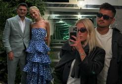 Cengiz Ünder sevgilisi Bilge Yenigül'e sürpriz yaptı! Partiye girişi olay oldu