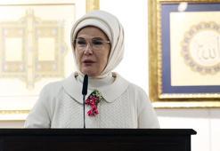 Emine Erdoğan, Çınar Uluslararası Kültür ve Sanat Derneği Karma Sergisi'nin açılışını yaptı