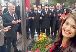 Şehit Aybüke öğretmen kabri başında anıldı