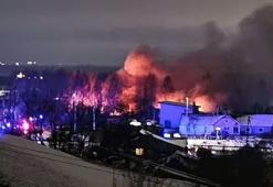 Litvanya'da kargo uçağı binaya düştü: Ölü ve yaralılar var