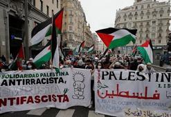 İspanya'da 6 gün boyunca 41 yerde "Filistin'deki soykırımı durduralım" gösterileri yapılacak