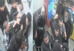 Yer: Taksim! Kokoreççide dehşet... Sevgilisini darbeden kişiyi garsonlar dövdü