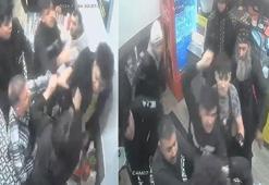 Yer: Taksim! Kokoreççide dehşet... Sevgilisini darbeden kişiye garsonlar dövdü