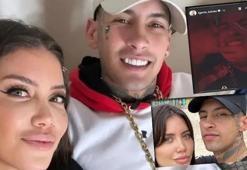 Icardi'den ayrılan Wanda Nara 13 yaş küçük sevgilisini öpücüklere boğdu