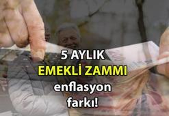 2024 MAAŞ HABERLERİ 📌 5 aylık enflasyon farkıyla SSK - Bağ-Kur Emekli maaşı zammı ne kadar? 5 aylık enflasyon farkıyla emekli zam oranı yüzde kaç oldu?