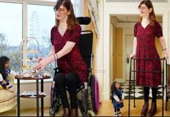 Dünyanın en uzun ve en kısa kadını buluştu! Rumeysa Gelgi o anları anlattı