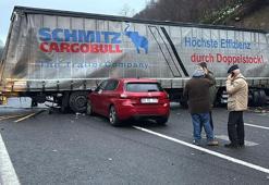Bolu Dağı Tüneli çıkışında kaza! İstanbul yönü ulaşıma kapatıldı