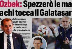 İtalyan basını Galatasaray Başkanı Dursun Özbek'in demecini sayfalarına taşıdı