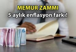 Memur maaşları 2025'te ne kadar olacak? 5 Aylık Memur maaşı zammı enflasyon farkı %'si
