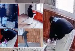 Camide saklandı, kadın kılığına girip hırsızlık yaptı