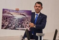 Bakan Kurum, TBMM Genel Kurulu’nda konuştu: İzmir'e yapay zeka değil, yapan zeka lazımmış