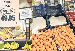Mandalina fiyatı yerli muzu geçti