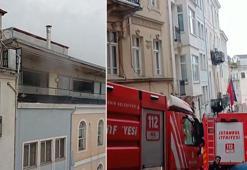 Beyoğlu’nda Masonlar Büyük Locası Derneği'nde yangın