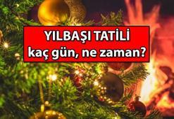YENİ YILIN İLK RESMİ TATİLİ 🎄 Yılbaşı tatili kaç gün? 1 Ocak 2025 Yılbaşı hangi gün, okullar ve iş yerleri ne kadar tatil?
