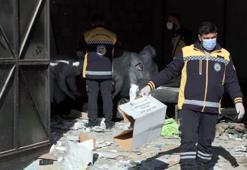 Suriye'nin başkenti Şam'da ilaç deposunda çok sayıda ceset kalıntısı bulundu