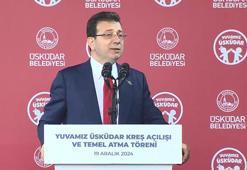 İBB Başkanı İmamoğlu'ndan kreş açıklaması