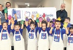 AXA Türkiye’den Hatay’da inşa ettiği okula ziyaret