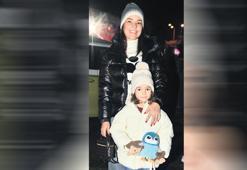 Kızıyla yeni yıl coşkusu