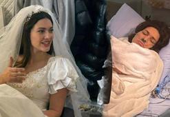 Bergüzar Korel, 90'lar gelini oldu! 'Evlendim, vuruldum, dondum'
