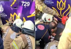 İstanbul'da feci olay! 1 kişi tramvayın altında kaldı