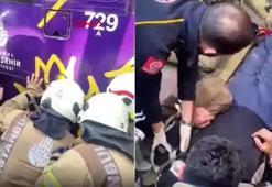 İstanbul'da feci olay! 1 kişi tramvayın altında kaldı